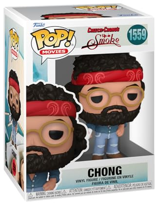 Funko POP! Movies: Cheech & Chong - Chong - Cheech and Chong's Up in Smoke - Vinyl-Sammelfigur - Geschenkidee - Offizielle Handelswaren - Spielzeug Für Kinder und Erwachsene - Movies Fans