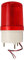 WOOXGEHM Stroboscope LED Rotatif, Stroboscope LED Industriel Rouge 120dB, Lumière D'alarme IP54, Lumière de Balise Rotative, Peut Être Utilisée à L'intérieur Ou à L'extérieur(220V)