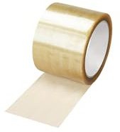 ratioform | PP-Packband High-Tack | Naturkautschuk | VE 6 Rollen | transparent | Bandbreite 75 mm