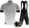 Herren Kurzarm Fahrrad Trikot Set,Rennrad Trikot Herren Set,Herren-Radtrikot Radhosen + Halbfinger Sommer Fahrradhandschuhe (M,Typ-15)