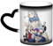 Xinchangda Frieren: Beyond Journey's End Tasse à changement de couleur Anime Frieren/Fern Magic Mark Tasse en céramique Tasse à café Tasse à thé Cadeaux créatifs