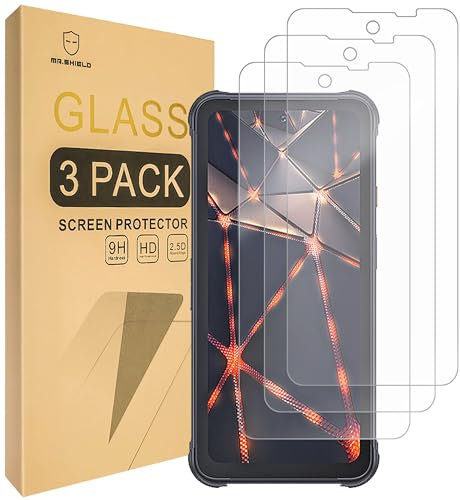 Mr.Shield Protector de Pantalla para Cubot KingKong 8 Cristal Vidrio Templado [3 Piezas] [9H Dureza] Anti-Arañazos