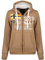 Geographical Norway Gasado Lady Sweat Femme Capuche Poches Kangourou - Sweatshirt Pull Manches Longues Chaud - Hoodie Veste Femmes Printemps Ete Automne Hiver (Taupe S)