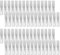 Luabue 60pcs Mini Atomizador de Perfume de 3 ml Rellenables Frasco de Perfume Botella de Spray Botellas de Pulverización Plástico Botella Vacía de Spray para Viajes Limpieza Perfume