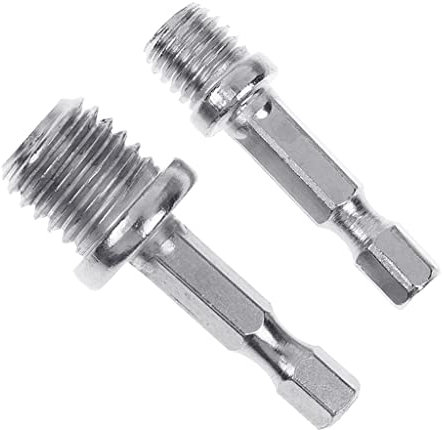 Zubehör für elektrische Bohrmaschine, Außensechskant Umwandlungsstab M10+M14, Adapter für Holzbearbeitung