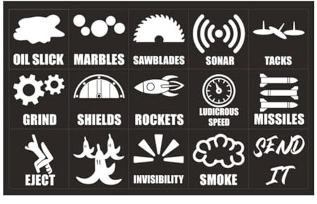 1 x Auto-Aufkleber, dekorativer Aufkleber, für Instrument, Innenkonsole, Schalter, Wippe, Leerlauf-Taste