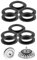 10 PCS Franke Sink Plug Rubber Seal O-Rings Washers Gasket Pop Up Basin Sink Waste Fitting for Basket Strainer 78 79 80 82 83mm Kitchen Drain Sealing Universal Replacement Accessories
