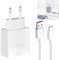 keyxer 66W Supercharge Chargeur Rapide Huawei Honor, 6A USB-C 1m Cable Included, pour Honor 90 Lite 200 Lite, Alimentation 66w pour Honor Magic 7 Lite 90 Lite 200 Lite 70 Lite X6B X8B Pad X8A X9