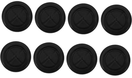 Cabilock 8pcs Double-sided Rubber Cable Grommets Cord Hole Covers for Electrical Cabinets Speaker Wire Protection Rubber Sealing Rings