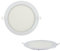 Runder LED Panel Slim Flach Unterputz Einbauleuchte Einbaulampe Deckenleuchte Deckenlampe Lampe Rund Ø 195mm 15 watt Warmweiss inkl. Trafo