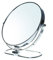 TUKA Miroir Maquillage Pliable, x5 Grossissement, 8 Miroir Cosmétique sur Pied, Miroir pour la Chambre et Voyage, Ø 20 cm Miroir de Table, Double Visage Tournant Miroir de Rasage, TKD3125-5x