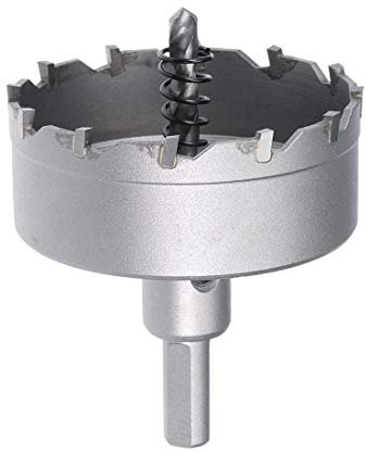 sourcing map Scie Cloche Carbure Trépan Scie à Trou 70mm Diamètre de Coupe pour 0.5mm-3mm Acier Inox 5mm Métal Feuille