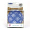 PME BC827 Weihnachtliche folienbeschichtete Cupcake-Förmchen, Schneeflocken (30 Stück), Papier