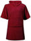 CelinaTex Happyfun Poncho mittel 65 x 100 cm Bordeaux Mikro-Flanell Badeponcho Mikrofaser Surfponcho Handtuch