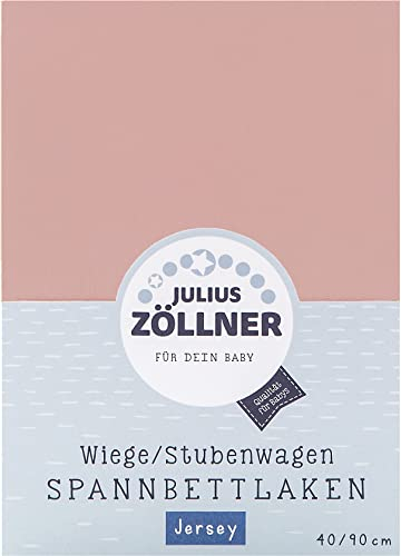 Julius Zöllner Spannbetttuch Jersey 90x40 Blush