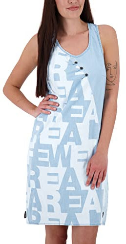 alife & kickin Damen CameronAK DNM Dress Jeanskleid Kleid, Light Denim, XS