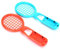 cersalt Tennisschläger, Tennis Game Controller, Joy Switch Spielkonsole für Nintendo Gaming Controller Wilson(Rot + Blau (Farbkasten))
