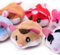 GMMH Haustier Kinder Spielzeug, Hamster für Kinder ab 3 Jahren, Super Geschenk (5er Set - Beige, Blau, Rosa, Rot, Weiß)
