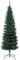 SOLAGUA NAVIDAD Albero di Natale artificiale extra riempito con foglie di ghirlanda, alberi da 150-300cm con supporto in metallo (Slim Verde, 210cm 442Tips)