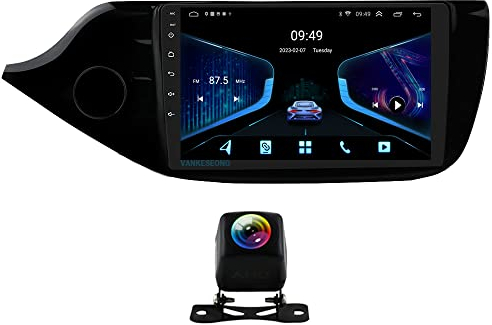 DVR+ 9 Zoll GPS Für Kia Ceed 2012-2016 Android 11 Autoradio Navi GPS DAB+Radio HD Touchscreen Autoradio Bluetooth CarPlay Navigation WiFi,Mirrorlink,FM RDS Radio OBD USB DVR +Lenkradkontrolle DSP