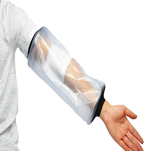 Protector impermeable brazo, ideal para proteger heridas y lesiones en la ducha y en el baño, adaptable a cualquier tipo de brazo. Aprobado por la CE, línea PICC.