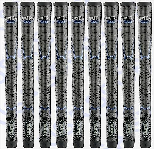 Winn Midsize Dri-Tac 2.0 Golf Grip, Set OF 09 Winn Midsize Golf Grip Polymer Technology