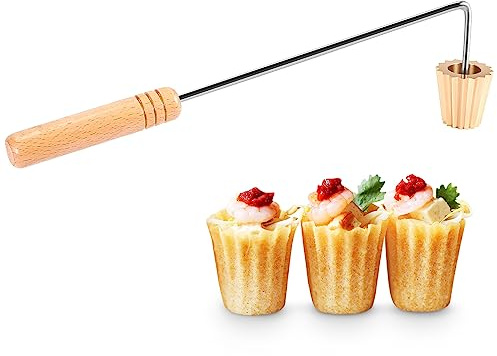 Kopinma Malaysian Pie Tee Maker, Nyonya Top Hats Backform, Malaysian Pie Tee Maker zum Backen von Eierkuchenformen in Nyonya, Küchen-Backgeschirr, frittiertes Werkzeug für Bäcker
