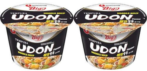 NONGSHIM - Instant Nudeln Big Bowl Udon - (1 X 111 GR) (Packung mit 2)