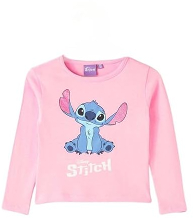 Disney Mädchen LIL23-2440 S2-3A t Shirt Damen, Rose,