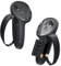 ALAFLY Grip de Manette Cover pour Meta/Oculus Quest 3 / 3S, avec Sangles de Contrôle Réglables & Couvercle Ouverture de Batterie, VR Coque Antidérapante en Silicone (Pas pour Station de Charge)