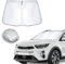 CDEFG Compatible con Kia Stonic 2018-2023 2024 Parasol Coche Delantero Parabrisas Protector Plegable con Gran Pantalla Anti UV Rayos Mejor Fresco-Parasol Accesorios