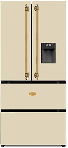 Kaiser KS 80425 ElfEm - Frigorífico (83 cm de ancho, 183 cm de alto, estilo retro, 506 L)