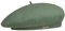 Seeberger Classic Uni Walkmütze Baskenmütze Baske Wollbaske Winterbaske Damenbaske (One Size - hellgrün)