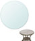 Tapa De Cristal for Mesa Redonda en Varias Medidas, Transparente Material De Vidrio, Vidrio Templado, Cristal Redondo, Cristal Redondo Tablero De Mesa, for Mesa De Comedor, Mesa De Café(45CM(18INCH))