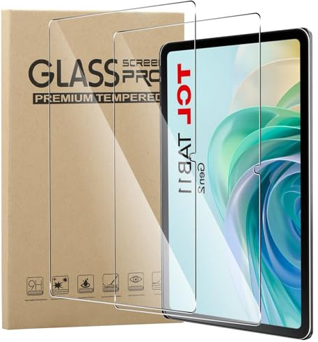MEMELOKA Protector de Pantalla para TCL Tab 11 Gen2/Tab 11 Gen 2 Wifi 11 Pulgadas, 2 Piezas [Antihuellas][Alta Sensibilidad] 9H Dureza Cristal Templado