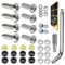 8PCS Anti Theft License Plate Screws, Tamper Resistant Licence Plate Kit, Stainless Steel License Plate Screws for Protection Car License Plates