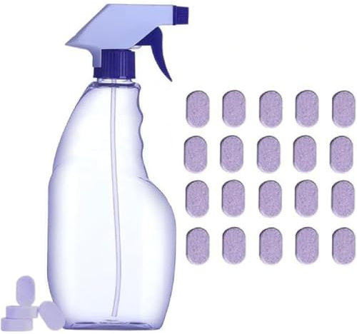Dr Clean Spray Cleaner for Ovens,Drclean Oven Cleaner,Nuroclean Spray,Backofen Reiniger,Backofenreiniger Extra Stark,Allzweck-Reinigungsspray mit konzentrierten Reinigungstabletten (1, 20PCS)