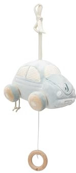 Jollein Spieluhr Baby - On The Go - Stoff Musikanhänger - Für Mädchen und Jungen - Baby Musikspielzeug