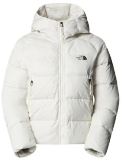 The North Face Women's Hyalite Down Hoodie Jacket, White Dune, L