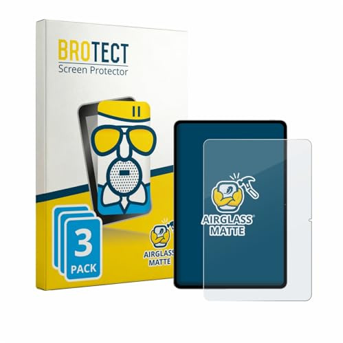 BROTECT Entspiegelungs Schutzglas für Vivo Pad 6 Pro (3 Stück) Schutzfolie Panzer Glas Matt [Extrem Kratzfest 9H, Anti-Reflex, Anti-Fingerprint]