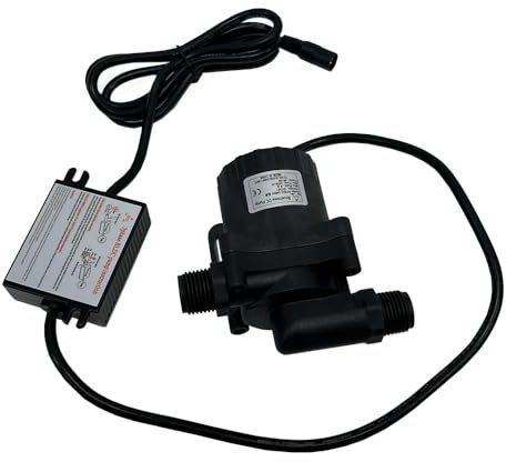 SHYSKY DC50C-2480S 5-24V Mikro-Heißwasser-Zirkulationspumpe Brushless 86.4W 8M 2400LPH, Tauchwasserpumpe, geräuscharm für Heißwasserzirkulation