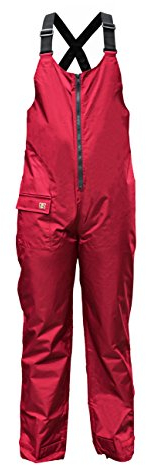 crazy4sailing Damen Herren Regenhose Coastal, Farbe:rot, Größe:XL