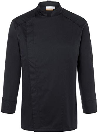 Karlowsky JM 25 PASSION NOAH Kochjacke, 50% Polyester/50% Baumwolle, Schwarz, Größe 58