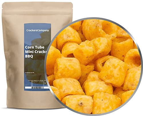 3 x 300g Snack mit leckerem BBQ Raucharoma aus Mais Snack Mischung vegetarisch