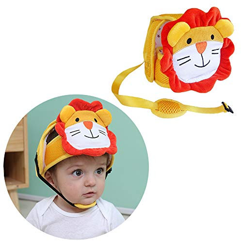 G-Tree Infantile Casque de protection bébé, sécurité de protection infantile Chapeau, nourrisson ajustable Protège-front enfant en bas âge Casque de Respirant Casque pour enfants