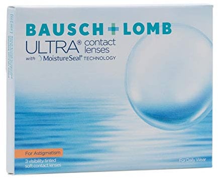Ultra For Astigmatism Kontaktlinsen für Astigmatismus, 3 Stück