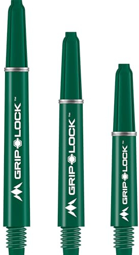 Mission Darts Stem | Premium GripLock Dart Shafts, Medium, Multiple Colours, Multiple Pack Sizes
