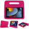 ProCase Kinder Hülle mit Kickstand für iPad 10.2 Zoll/iPad Pro 10.5 Zoll/iPad Air 3rd 10.5 Zoll, Ultra Leicht Stoßfest Robust Kind Schutzhülle Umwandelbar Handgriff Handle Standfunktion -Magenta