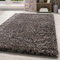 HomebyHome Shaggy Teppich Läufer Flur 60 x 110 cm - Hochflor Wohnzimmerteppich Mehrfarbig Extra Weich und Flauschig - Bettvorleger Teppiche für Schlafzimmer - Waschbarer Küchenläufer - Carpet, Halı
