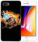 Cokitec Schutzhülle für iPhone 7/8, Motiv: Manga Naruto, Schwarz